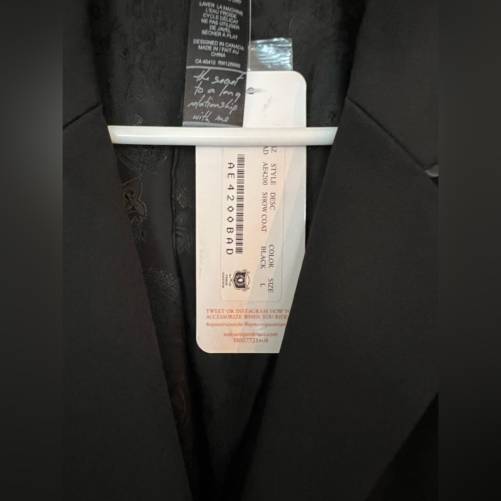 Asmar equestrian dressage show cost beautiful lining - Picture 2 of 7